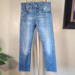 Levi's Men's Straight Jeans - Light Blue